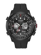 Citizen Eco-drive Black Ion-plated Promaster Air Chronograph Watch