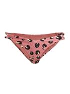 Red Carter Swim Leopard-print Bikini Bottoms