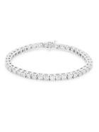 Diana M Jewels 14k White Gold & Diamond Tennis Bracelet