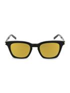 Saint Laurent Core 49mm Square Sunglasses