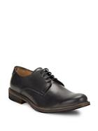 Bugatchi Solid Leather Derby Shoes