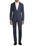 Boss Hugo Boss Travel Nestro Slim-fit Virgin Wool Suit