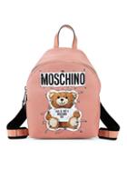 Moschino Graphic Leather Backpack