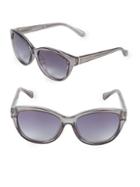 Diane Von Furstenberg 57mm Smoke Butterfly Sunglasses