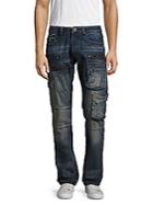 Cult Of Individuality Geaser Cargo Straight-fit Jeans