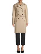 Chlo Double-breasted Wool Trench Coat
