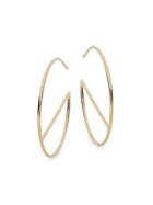 Lana Jewelry 14k Yellow Gold Hoop Earrings