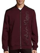 Calvin Klein Cotton-blend Long-sleeve Jacket