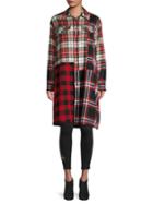 Mcq Alexander Mcqueen Plaid Long-sleeve Tunic