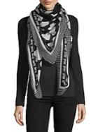 Mcq Alexander Mcqueen Heart-print Scarf