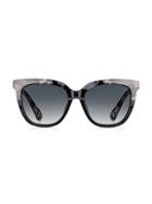 Kate Spade New York Kahli 53mm Rectangular Sunglasses