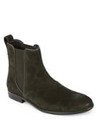 John Varvatos Star Leather Ankle Boots