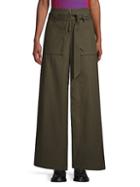 Opening Ceremony Belted Cotton Cargo Pants