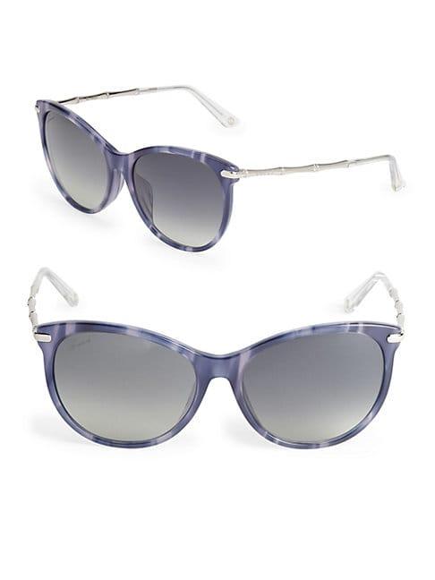 Gucci 58mm Rectangle Sunglasses
