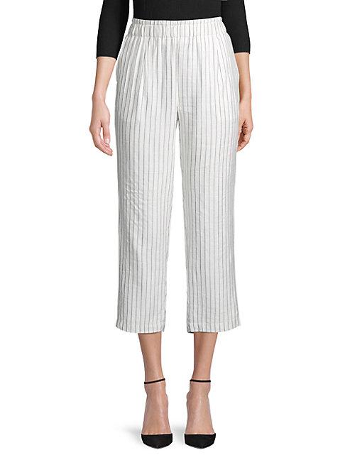 Joie Striped Cropped Pants