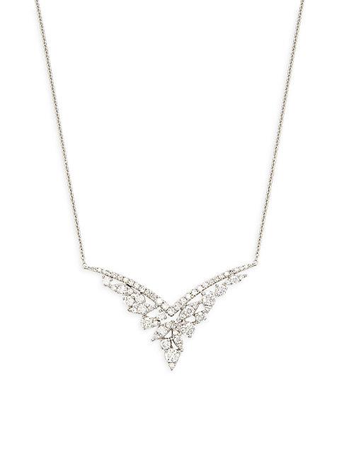 Effy 14k White Gold Diamond Necklace