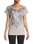 Nic+zoe Lily Sequin-embellished T-shirt