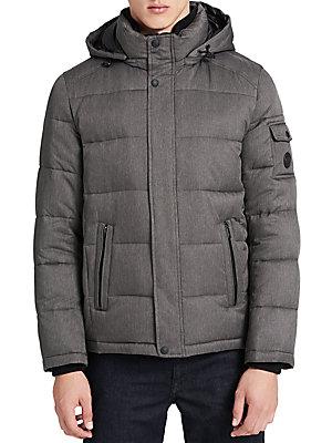 Calvin Klein Quilted Hooded Puffer Jacket