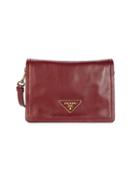 Prada Pionniere Leather Crossbody Bag