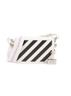 Off-white Diagonal Stripe Leather Shoulder Bag