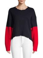 Zadig & Voltaire Clarys Colorblocked Wool Sweater