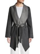 Saks Fifth Avenue Open-front Wool & Cashmere Coat