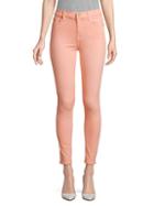 7 For All Mankind High-rise Colored Skinny Ankle Jeans