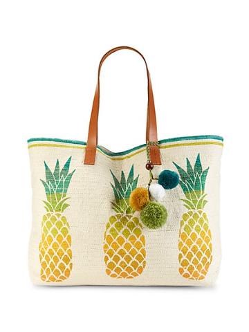 Star Mela Pineapple-print Tote Bag