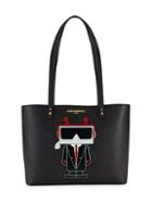 Karl Lagerfeld Paris Faux Leather Tote