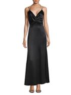 L'agence Octavia Strappy Silk Gown