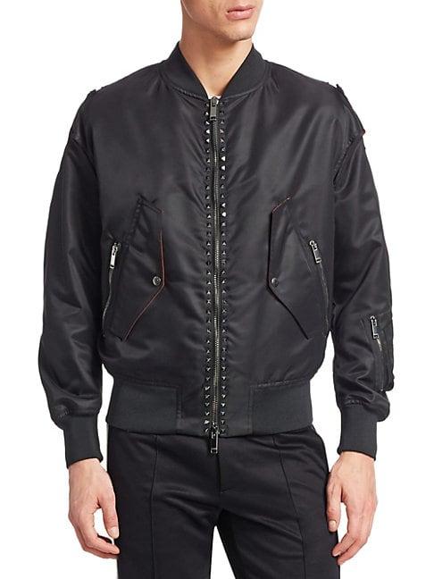 Valentino Studded Bomber Jacket