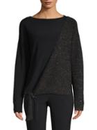 Lafayette 148 New York Tie-front Pullover