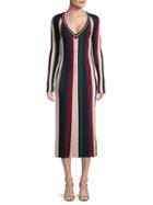 Gabriela Hearst Stripe-print Sheath Dress