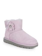 Ugg Australia Poppy Button Shearling Lined Booties