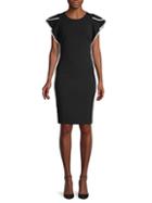 Calvin Klein Collection Cap-sleeve Sheath Dress