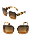 Miu Miu 67mm Square Oversized Sunglasses