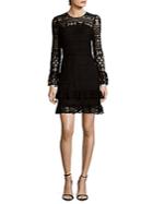 Parker Lace Embroidered Dress