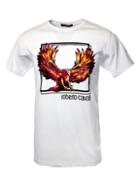 Roberto Cavalli Eagle Graphic Logo T-shirt