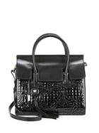 Versace Vanitas Leather Handbag