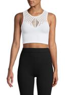 Electric Yoga Ribbed Cropped Top