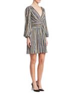 Missoni Stripe Long-sleeve A-line Dress