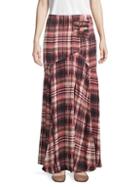 Free People Graphic Maxi Skirt