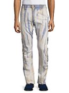 Robin's Jeans Warrior New Orleans Marbleized Jeans