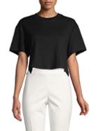 Renvy Basic Cotton Cropped Tee