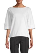Lafayette 148 New York Sabrina Relaxed Top