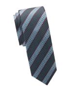 Missoni Slim-fit Striped Silk Tie