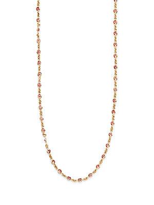 Temple St. Clair Malawi Sapphire & 18k Yellow Gold Necklace