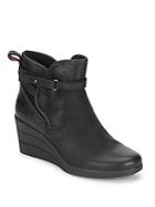 Ugg Australia Uptown Emalie Leather Wedge Boots