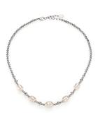 Majorica 8mm-12mm White Baroque Pearl Beaded Necklace