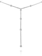 Kc Designs Diamond And 14k White Gold Y Necklace